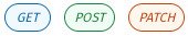 GET POST PATCH